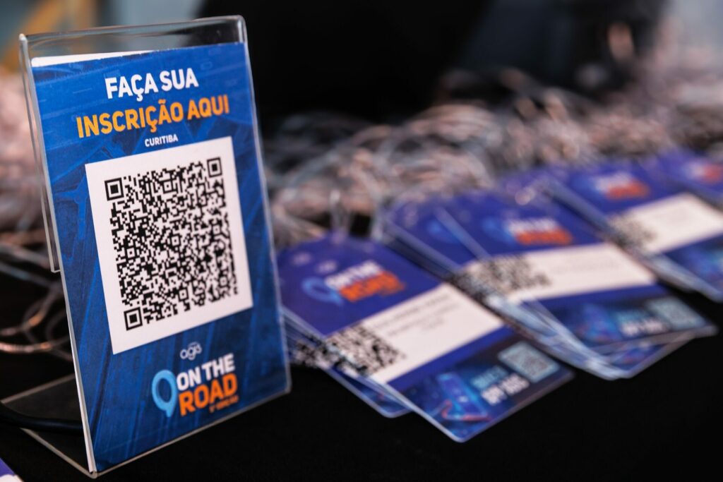 audiovisual para eventos empresariais em Curitiba no Agis On The Road 2026