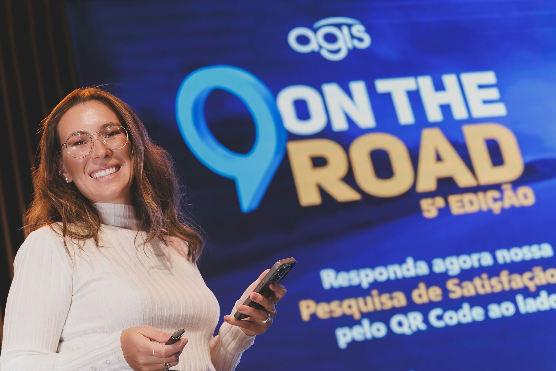 fotografia corporativa em evento empresarial de tecnologia em Curitiba